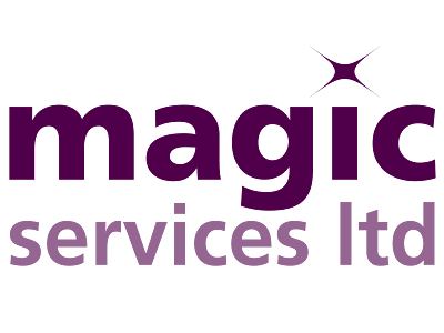 Magic Services Ltd logo created by Blue Violet